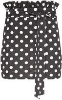 Thumbnail for your product : PrettyLittleThing Black Paperbag Mini Skirt