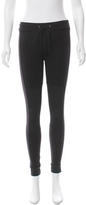 Thumbnail for your product : Monrow Mesh-Accented Skinny Leggings