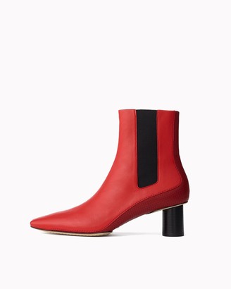 rag and bone red booties