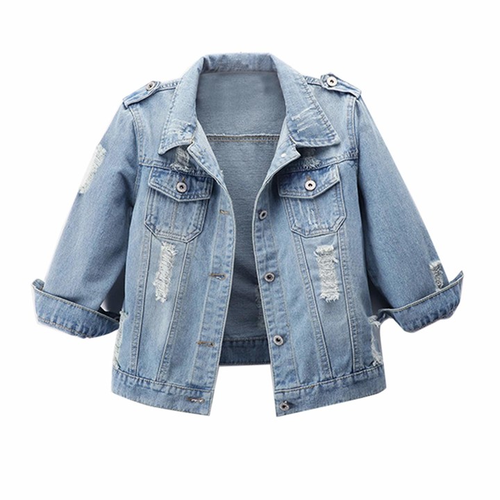 lands end jean jacket