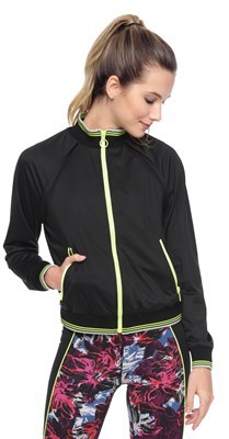 Juicy Couture Outlet - SPORT TRICOT TRACK JACKET