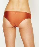Thumbnail for your product : Wrangler Chloe Bikini Bottom Metallic Spice Rust