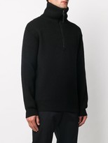 Thumbnail for your product : Acne Studios Half-Zip Ribbed Jumper