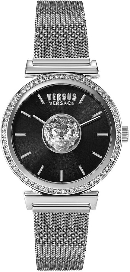 Versus Versace Versus By Versace Women's Brick Lane Lion Mesh Watch -  ShopStyle