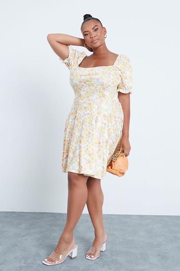 plus size skater dress