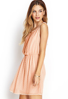 Thumbnail for your product : Forever 21 Swiss Dot Fit & Flare Dress