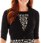 Thumbnail for your product : JCPenney Perceptions Print Dress with Jacket