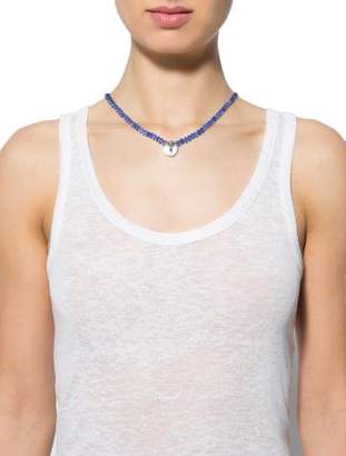 Loree Rodkin Diamond, Tanzanite & Pearl Bead Necklace