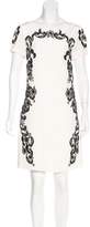 Thumbnail for your product : Marchesa Voyage Embroidered Silk Dress