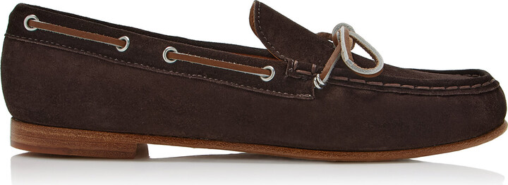 Freda Salvador Exclusive Morgan Suede Boat Shoes