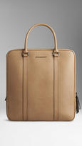 Thumbnail for your product : Burberry London Leather Briefcase with Digital Compartment
