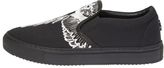 Thumbnail for your product : Marcelo Burlon County of Milan Embroidered Wings Black Slip On