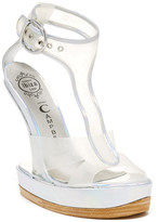 Thumbnail for your product : Jeffrey Campbell Incline Heel-Less Platform Sandal