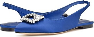 Nine West Blingy 2 (Blue Satin) Women's Shoes