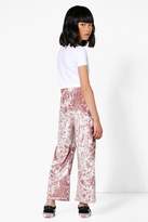 Thumbnail for your product : boohoo Girls Valour Wide Leg Bottom