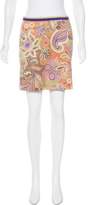 Thumbnail for your product : Etro Printed Mini Skirt