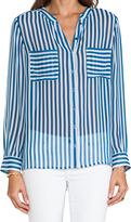 Thumbnail for your product : Joie Loreley Vertical Stripe Blouse