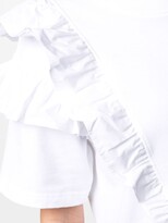 Thumbnail for your product : See by Chloe Ruffle-Trim Cotton Dress