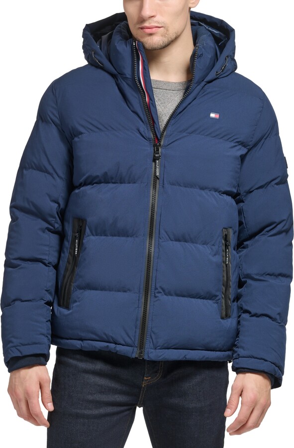 Tommy Hilfiger Men's Stretch Quilted Puffer Jacket ShopStyle