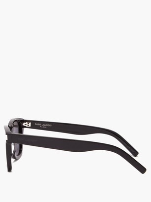 Saint Laurent Eyewear Eyewear - D-frame Acetate Sunglasses - Black