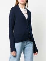 Thumbnail for your product : Barrie Embossed Button Cardigan