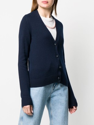 Barrie Embossed Button Cardigan