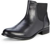 Thumbnail for your product : Shoebox Shoe Box Winnie Back Elastic Leather Chelsea Boots Black
