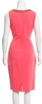 Thumbnail for your product : Badgley Mischka Embellished Midi Dress w/ Tags