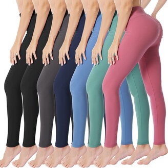 Women’s High Waisted Capris – Denim Look Skinny Leggings, Tummy Control, Stretchy Plus Size Pants