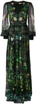 Thumbnail for your product : Piccione Piccione Piccione.Piccione floral embroidered maxi dress