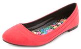 Thumbnail for your product : Qupid Layered Round Toe Ballet Flats