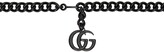 Thumbnail for your product : Gucci Black GG Marmont Chain Belt