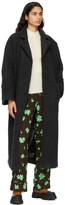 Thumbnail for your product : Ganni Brown & Green Printed Crepe Trousers