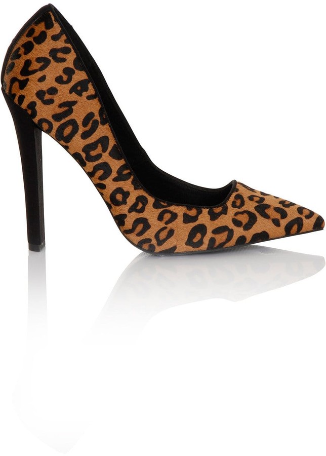 Leopard Print Court Shoes | Shop the 