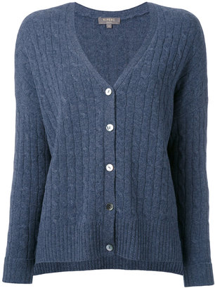 N.Peal cashmere oversize box cable cardigan - women - Cashmere - S