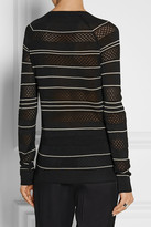 Thumbnail for your product : Jason Wu Pointelle-knit silk sweater