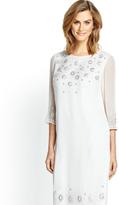 Thumbnail for your product : Savoir Embellished Tunic Dress