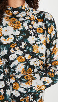 Thumbnail for your product : Leset Lori Floral Brushed Turtleneck