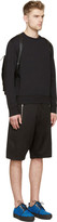 Thumbnail for your product : McQ Black Logo Sweat Shorts
