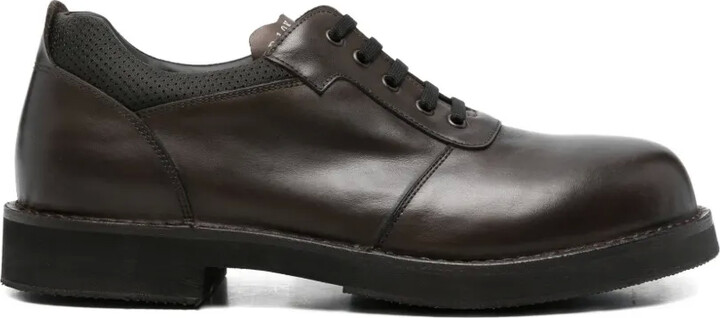 GR10K Lace-Up Derby Shoes