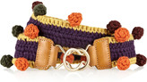 Thumbnail for your product : M Missoni Bobble-trimmed stretch-wool belt