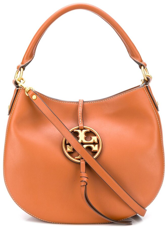 Tory Burch Miller metallogo Mini Hobo ShopStyle