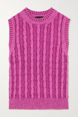 Designers Remix Cadigan - Knitted - Wool - Cosmo - Pink