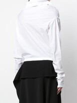 Thumbnail for your product : aganovich Asymmetric Draped Blouse