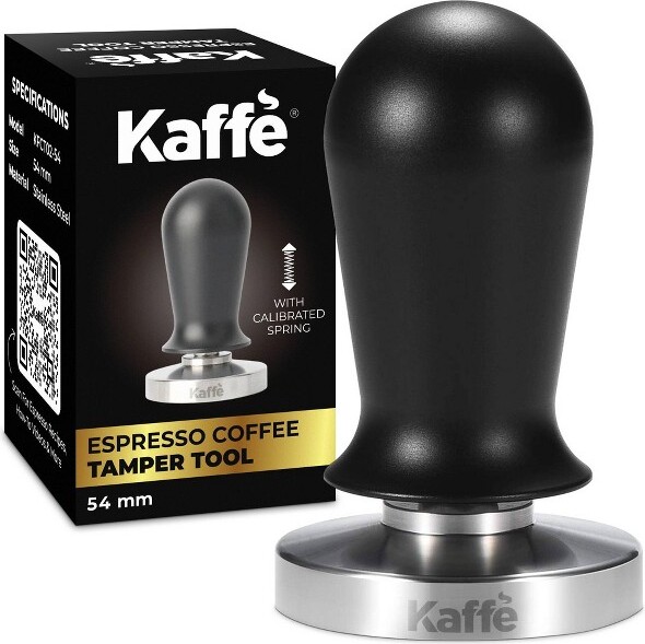 Kaffe Kaffe54mmEspressoCoffeeTamperwithSpring