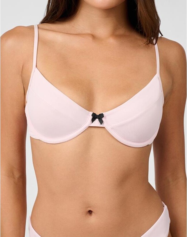 WeWoreWhat Full Coverage Underwire Bikini Top