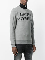 Thumbnail for your product : Frankie Morello logo patch sweatshirt