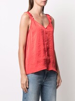 Thumbnail for your product : DKNY Gathered-Shoulder Strap Camisole