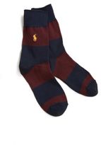 Thumbnail for your product : Ralph Lauren Boy's Striped Crew Rugby Socks