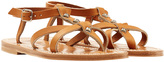Thumbnail for your product : K. Jacques Emebllished Leather Sandals